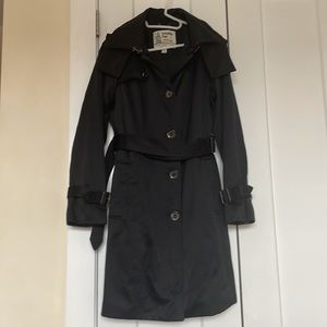 London Fog Breasted Trench Coat